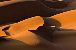 Dune et lumière - tableau paysage desert