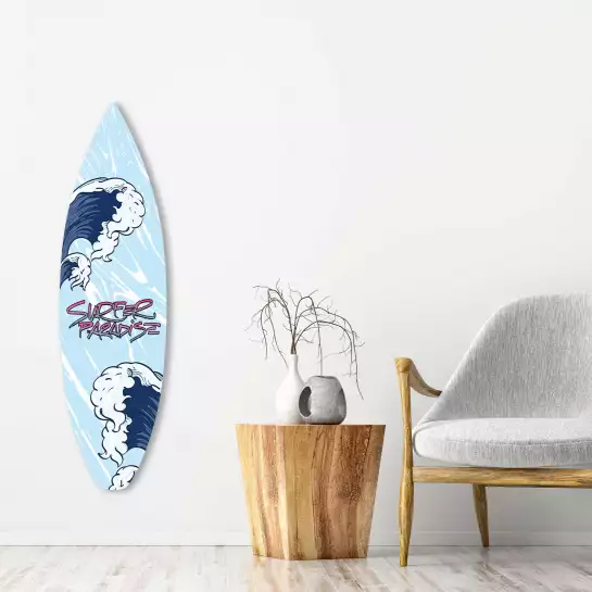 La Vague Kanagawa - planche surf deco