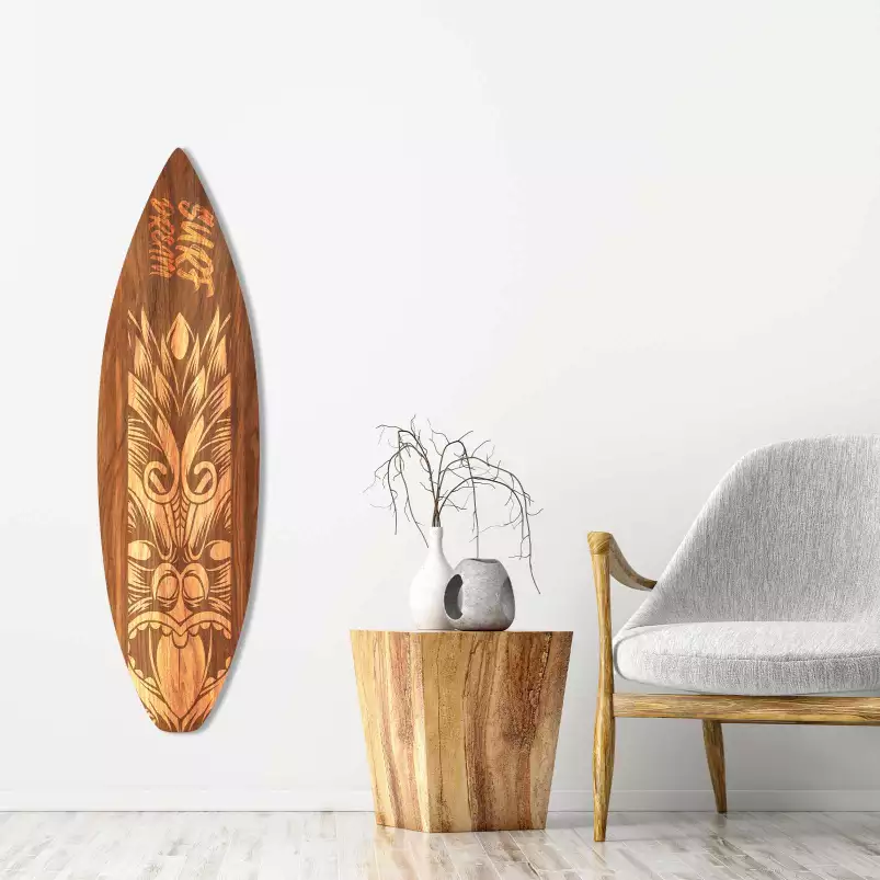 Surf Tribu - planche de surf décorative