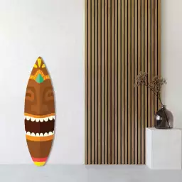 Surf Masque Tiki - deco planche de surf