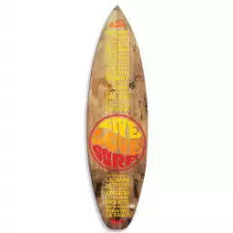 Live Love Surf  - deco planche de surf