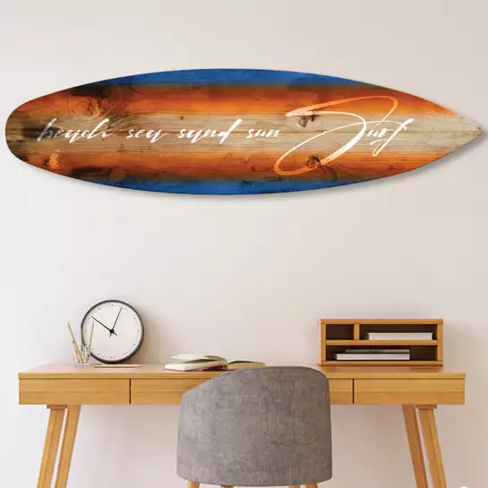 Wave - planche surf deco