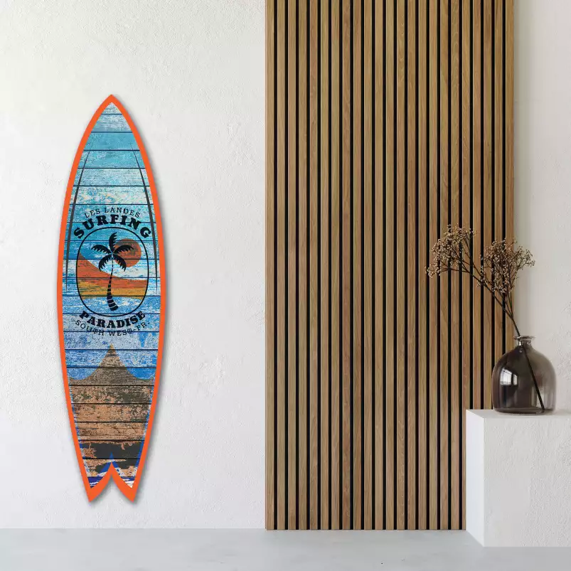 Surfing paradise - deco planche de surf