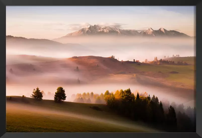 Automne serein - paysage montagne