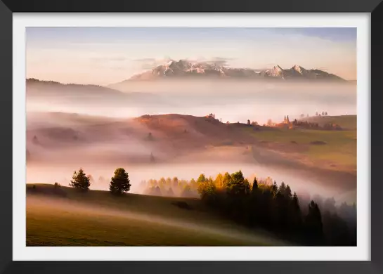 Automne serein - paysage montagne