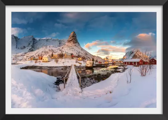 Reine des glaces - paysage hiver