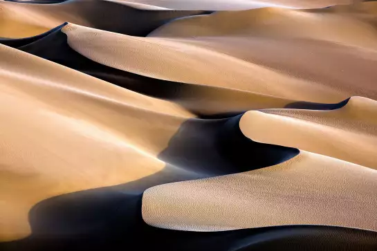 Vagues de sable - tableau paysage desert