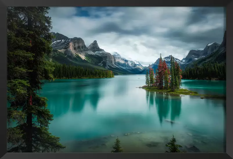 Lac de banff - tableau paysage lac