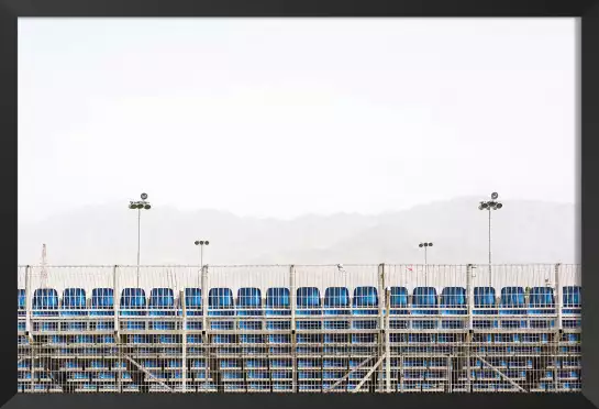 Stade de foot. Scenes from eilat 2018 - tableau urbain