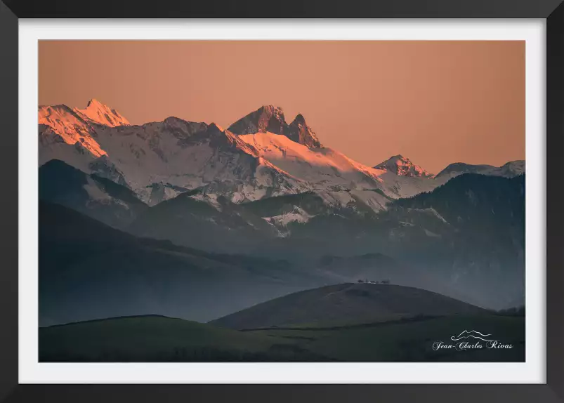 Le Pic du midi d'ossau - tableau montagne