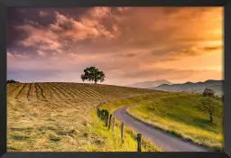 Chemin des basques - tableau paysage nature