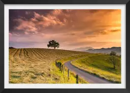 Chemin des basques - tableau paysage nature