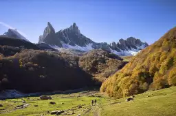 Pic d'ansabère - affiche montagne