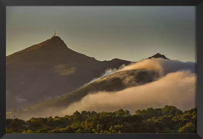 La montagne de la rhune - paysage pyrenees