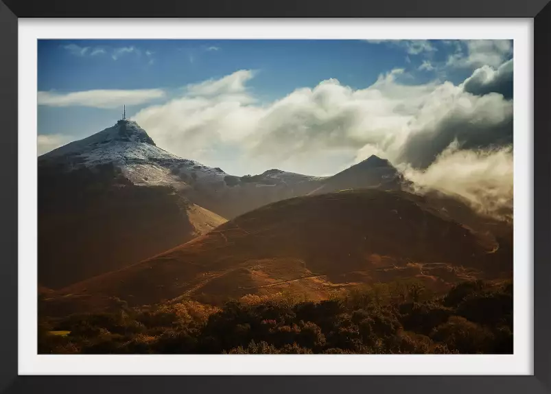 La rhune au pays basque - paysage pyrenees