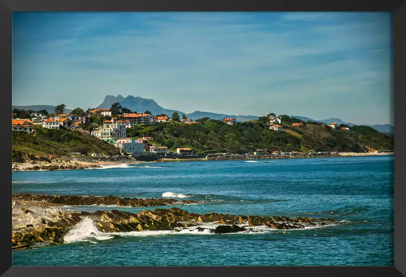 Vue du pays basque - basque region