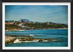 Vue du pays basque - basque region