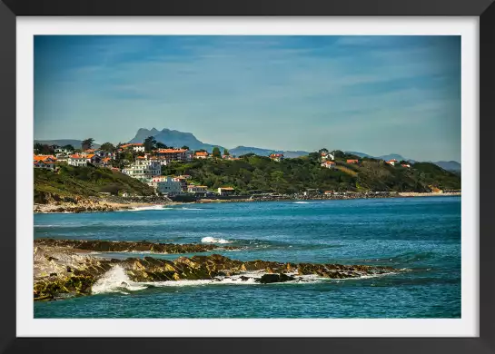 Vue du pays basque - basque region