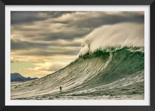 Surf belharra - affiche paysage ocean