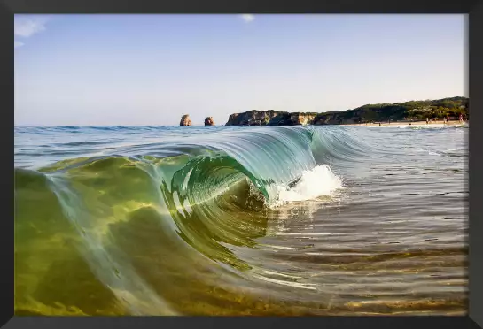 Hendaye mini - tableau bord de mer plage