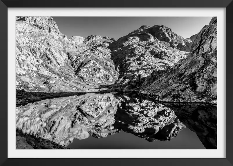 Le lac de la fous - paysage montagne