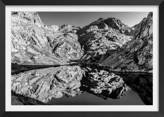 Le lac de la fous - paysage montagne