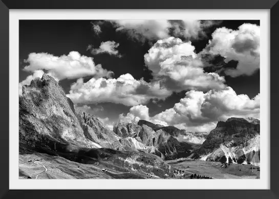 Dolomites - poster montagnes