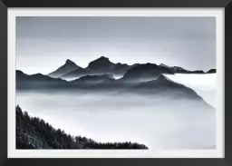 Calme et zen - poster montagnes