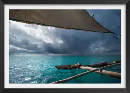 Sous la voile océan indien - affiche ocean