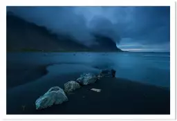 Islande - tableau bord de mer