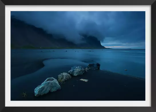 Islande - tableau bord de mer