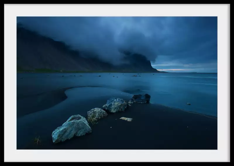 Poster Paysage Voyage en Islande - Toile deco - Hexoa