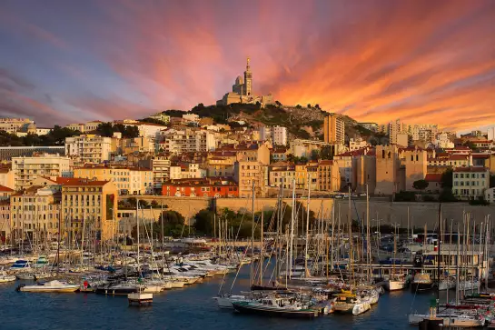 Marseille, la bonne mère - affiche marseille