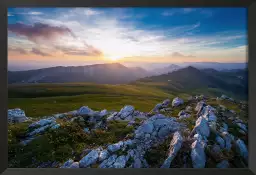 Au sommet du mont Chiran - paysage montagne