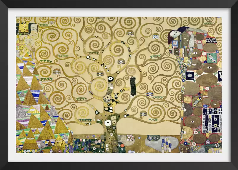 Gustave klimt - l'arbre de vie - tableau celebre