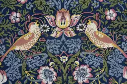 William morris - détail oiseau - tableau celebre