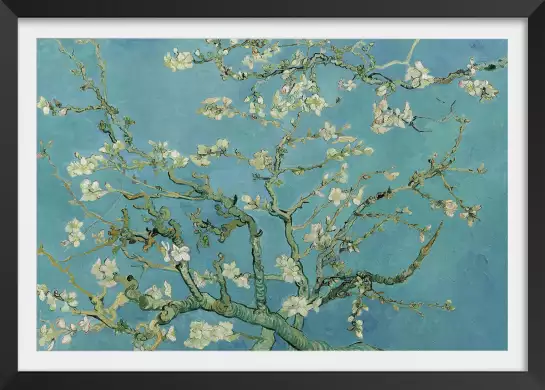Vincent van gogh, l' amandier en fleurs - tableau celebre