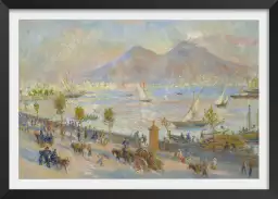 Auguste renoir - baie de naples, le soir - tableau celebre