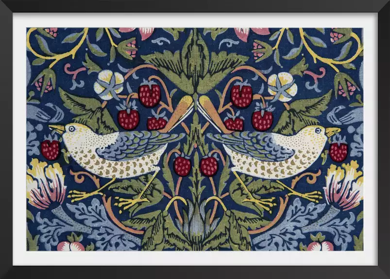 William morris- the strawberry thief - tableau celebre