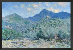 Claude monet - bordighera - tableau celebre