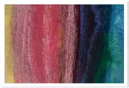 Vertical rainbow - affiche art abstrait