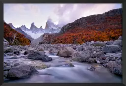 Lumière en patagonie - paysage montagne