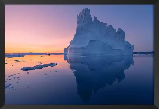 Iceberg disco - tableau paysage nature