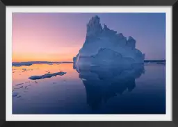 Iceberg disco - tableau paysage nature