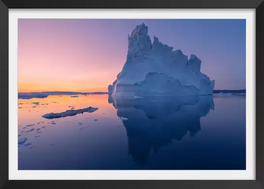 Iceberg disco - tableau paysage nature