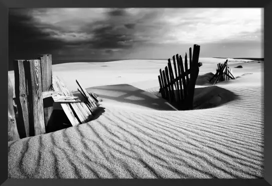 Dunes - tableau bord de plage