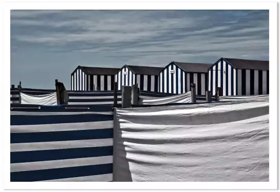 Toiles de plage - tableau bord de plage