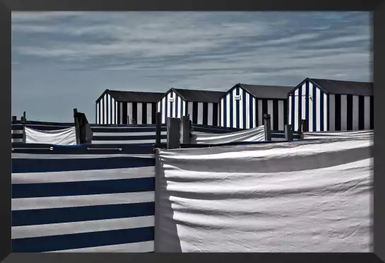 Toiles de plage - tableau bord de plage