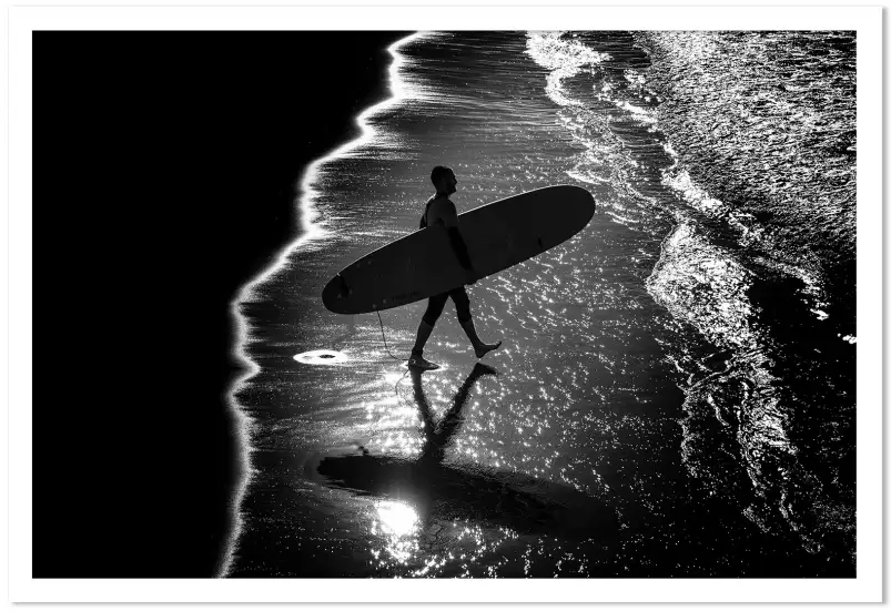 Surf contraste - poster surf