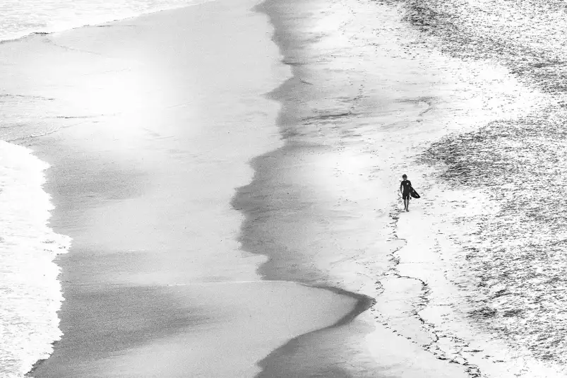 Beach surf - affiche de surf